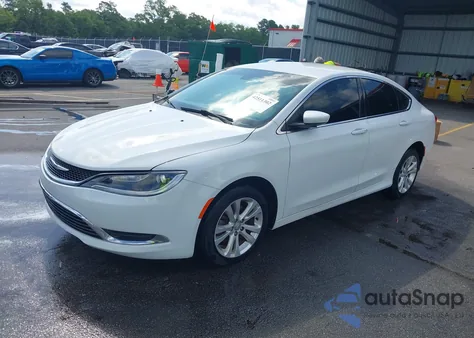 2015 Chrysler 200 Limited z USA, uszkodzony, nr VIN 1C3CCCAB1FN531875